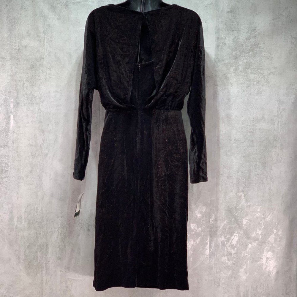 Lauren Ralph Lauren Black Split Dolman Sleeve Bodi - Picture 12 of 15